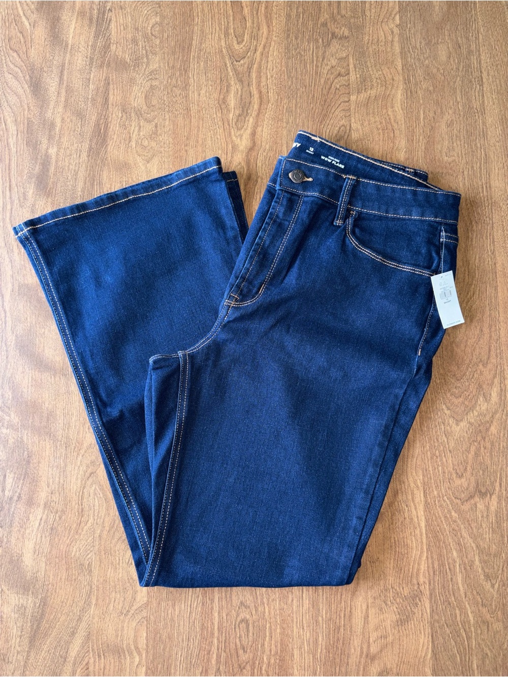 Old Navy Dark Blue Flare Jeans